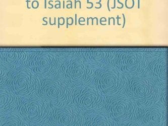 I, He, We, and They: A Literary Approach to Isaiah 53